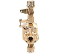 Alloggiamento per assi per impieghi pesanti Yizisecca, oro in ottone, prestazioni stabili, arrugginite, per, per auto RC in scala 1/10 (Davanti)