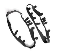 Alloggiamento Per Corvette 2005 2006 2007 2008 2009 2010 2011 2012 2013 C6 Faro Lente di Ricambio e Guarnizioni Nere Trim Kit Lente faro trasparente(Gaskets)