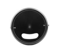 Alloggiamento per faro anteriore per moto da 5-3/4 pollici e 5,75 pollici, per accessori per moto, nero faro per lampadina Staffe Supporto Faretti