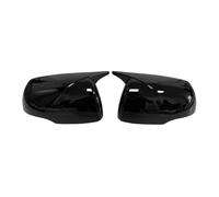 Alloggiamento Per Kia Per Picanto 2012-2025 2x Adesivi Per Auto Specchietto Retrovisore Copertura Parafango Esterno Decorazione Del Veicolo Copertura(No Light Black)