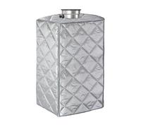 Alloggiamento per riscaldamento esterno - 580 G resistente e impermeabile, 47 x 33 x 75 cm, copertura grande, protezione antipioggia, protezione antigelo | Borsa termica ispessita con