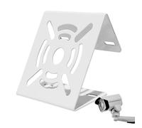 Alloggiamento per telecamera di sicurezza e staffe di montaggio - Nessun accessorio per trapano | Supporto per telecamera esterna in acciaio inox per telecamere di sicurezza cilindriche, angolare