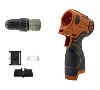 Alloggiamento per trapano a batteria senza spazzole da 16,8 V per utensili elettrici, involucro in plastica, dimensioni compatte da 188 mm, impugnatura ergonomica, design leggero, adatto per cambio a