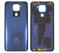 Alloggiamento posteriore coperchio batteria sostituzione parti di riparazione compatibile con Xiaomi Redmi Note 9, (nero, M2003J15SC, M2003J15SG, M2003J15SS)