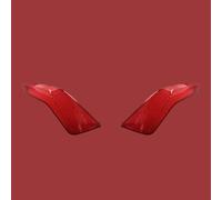 Alloggiamento Posteriore Coprilampada Rosso Alloggiamento Luce Fanale Posteriore Mascherina Paralume Ricambio Compatibile Con Cadillac Per XT5 2016-2022(A Pair)
