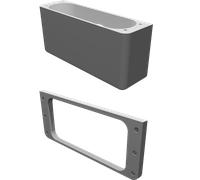 Alloggiamento Presa Accendisigari USB Supporto Montaggio Jack Stampato