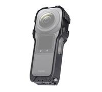 Alloggiamento protettivo per fotocamera in lega di alluminio con foro per vite da 1/4 di montaggio a scarpa fredda compatibile con fotocamera Insta360 One RS da 1"