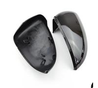 Alloggiamento retrovisore 2 Pezzi Copri Specchietti Retrovisori Laterali Carbonio Per VW Per Golf MK7 7.5 Per GTI 7 Per Golf 7 Per Touran Per GTD Calotte Specchietto(Bright black)