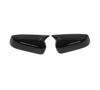 Alloggiamento retrovisore Auto Per Ford Per Mustang 2010-2014 Copertura Specchietto Retrovisore Laterale Esterna Rivestimento In Fibra Carbonio(Gloss Black)
