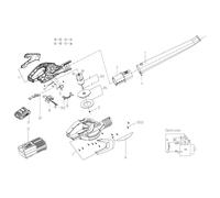 Alloggiamento sinistro e destro e copertura ornamentale XR50026356 ORIGINALE Worx