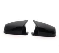 Alloggiamento Specchietto Retrovisore Per BMW Serie 6 F06 Gran Coupé 2012-2015 Tappo copri specchietto retrovisore laterale (Color : Bright Black)