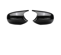 Alloggiamento Specchio Auto Per BMW E90 E91 E92 E93 E81 E87 E82 E88 Serie 3 1 Paio Copri Specchietti Retrovisori Laterali Ricambio Bianchi specchietti esterni cover(Gloss Black)