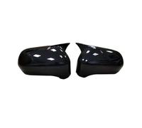 Alloggiamento Specchio Auto Per Civic 8th 2005-2011 Copertura Specchietto Retrovisore Laterale Parafango Rivestimento Aspetto Fibra Carbonio specchietti esterni cover(No Light Black)