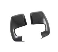 Alloggiamento Specchio Auto Per Ford Per Transit Custom V362 2012-2023 Calotta Retrovisore Laterale 1809084 1809085 Sinistro+Destra Nero/Bianco Lucido specchietti esterni cover(Carbon Fiber)