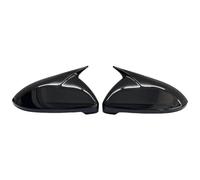 Alloggiamento Specchio Auto Per Golf MK7 7.5 Per GTI R Per GTD Base 2009-2020 2X Calotte Copri Specchietto Retrovisore Laterale Strumenti Custodia Copertura specchietto retrovisore(Glossy Balck)