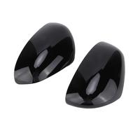 Alloggiamento Specchio Auto Per Smart Fortwo/Forfour 453 2015-2021 coppia specchietti retrovisori adesivi protettiva sostitutiva Copertura specchietto retrovisore(Glossy Black)