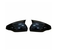 Alloggiamento Specchio Auto Per VW Per Polo 6 MK6 AW Per POLO Per GTI 2018-2021 Coppia Per M Per Stile Copri Specchietti Retrovisori Calotte Guscio specchietti esterni cover(Glossy Black)