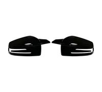 Alloggiamento Specchio Compatibile Con Mercedes Per S Class W221 2006-2013 Per C Class W204 2008-2014 Per A Class W176 2013-2018 Calotta Copri Specchietto Laterale(Bright black)