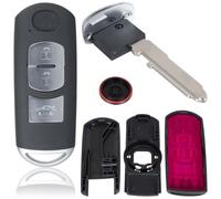 ALLOGGIAMENTO TELECOMANDO 3 PULSANTI PER MAZDA 3 5 6 CX-5 CX-7 CX-9