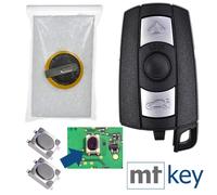 Alloggiamento telecomando wireless per chiave auto BMW + micropulsante +...