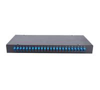 Alloggiamento Terminale Fibra Ottica A Parete 12 Porte Acciaio Inox Resistente Protezione Meccanica Fusione Fibra Connessione Sicurezza Isolamento Elettrico Bianco