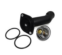 alloggiamento termostato A30F-adatto per TT Adatto per Jetta Adatto per Maggiolino Coperchio alloggiamento termostato e con O-ring 06A121121C, 050121113C Termostato