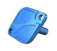 Alloggiamento Termostato Adatto per BMW N54 N55 S55 E90 E92 E93 E91 E60 E82 F10 F30 F20 X3 F25 E84 X1 M3/4 Coperchio alloggiamento termostato olio motore/Kit spina(Blue-Cover)