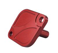 Alloggiamento Termostato Adatto per BMW N54 N55 S55 E90 E92 E93 E91 E60 E82 F10 F30 F20 X3 F25 E84 X1 M3/4 Coperchio alloggiamento termostato olio motore/Kit spina(Red-Cover)