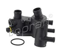 Alloggiamento termostato Alloggiamento in plastica 108 184 TOPRAN per VW SEAT