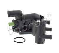 Alloggiamento termostato Alloggiamento in plastica 110 350 TOPRAN per VW AUDI