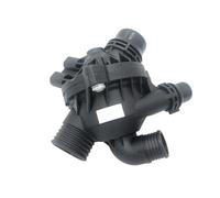Alloggiamento termostato compatibile for BMW 1 3 X5 X6 E70 71 72 E82 88 E90 91 92 135i 335i N55 3.0 Termostato refrigerante benzina TM84103 11537601158(OEM-WAHLER)