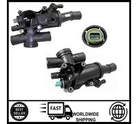 Termostato con Alloggiamento + Sensore Per Ford Galaxy Kuga Mondeo MK4 MK 2.0