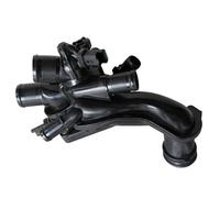 Alloggiamento termostato per Peugeot 207 308 1.6T per Citroen per C4 L per C4 DS3/4/5/6 Pompa del Sistema di Raffreddamento Tubo Flessibile del termostato del refrigerante 9808647080