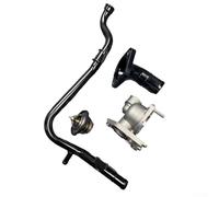 Alloggiamento termostato Plus Metal Abs Assembly compatibile tubo refrigerante con I10 20072020 e I20 20082020 argento nero incl