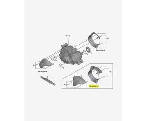 Alloggiamento trasmissione Shimano STEPS DUE80A