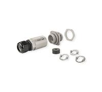 ALLOGGIO PROTETTIVO PER CONNETTORI METZ CONNECT 14040100-E, Moduli MC, keystone, componenti in fibra ottica, Bianco, Nero