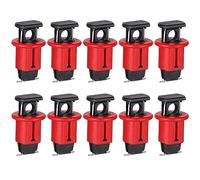 ALLOMN Blocco interruttore miniaturizzato, 10 pz professionale interruttore dell'aria blocco elettrico blocco di sicurezza interruttore di blocco per isolamento di alimentazione interruttore miniatura