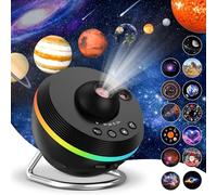 ALLOMN Proiettore di galassia 13 in 1 per camera da letto, stelle di planetario con 13 dischi e 6 effetti di luce RGB