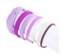 alloneslife 1 set di fasce per capelli alla moda per donne e ragazze, antiscivolo, leggere, comode, per uso quotidiano (B)