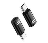 alloneslife 2pcs Portatile 8Pin Femmina A USB C Maschio Connettori Adattatore Con Controllo Del Calore E Caratteristiche Per Uso Da Viaggio