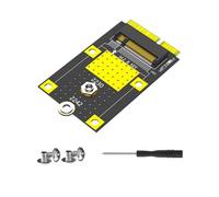 alloneslife Adattatore da MSATA a 2230/2242 Stati Scheda disco a MSATA Adattatore Connettori scheda per computer Scheda di connessione Computer