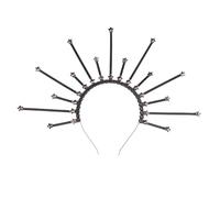 alloneslife Cerchietto per capelli, per feste, da donna, VirginMary, fascia per capelli per matrimonio, SunGoddess, diadema barocco, diadema per feste (JD019)