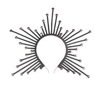 alloneslife Cerchietto per capelli, per feste, da donna, VirginMary, fascia per capelli per matrimonio, SunGoddess, diadema barocco, diadema per feste (JD018)