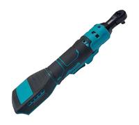 alloneslife Chiave a cricchetto destra elettrica senza fili da 3/8 "90 ° Chiave a cricchetto di potenza Chiave a cricchetto senza fili Sostituzione