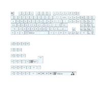 alloneslife Comfort che digita keycaps traslucidi stabiliti keycaps con stampa di sublimazione di durevolezza per 61/68/75/84/87/98
