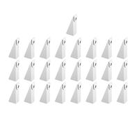 alloneslife Confezione da 25 cunei di scarico in alluminio resistente, declivity regolabile per grondaie K da 12,7 cm, spessori di scarico in alluminio livellamento tetto