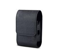 alloneslife Custodia per telemetro da golf con moschettone, piccole tasche, resistente all'usura, per dispositivi da golf, Nero