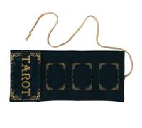 alloneslife Divinazioni Tarocchi Porta carte Pieghevole Borsa Organizzatori di Carte da Gioco Borse di Stoccaggio Rotoli Tarocchi Manica per il trasporto Tarocchi Deck Protector
