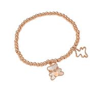 alloneslife Elegante orsetto in rilievo sofisticato per le donne con intricato orso e perline per appuntamenti