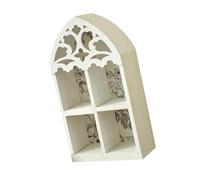 alloneslife Elegante scaffale da parete multistrato, con incisione precisa, decorazione per la casa
